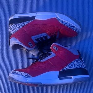 Jordan 3s Red and Black Sneakers size 8.5M taking best offers!!!